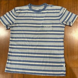 Quiksilver striped cotton shirt. Size medium